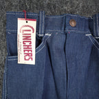 Vintage Clinchers Girls Jeans 8 Slim Blue Flare Leg Cotton USA NWT - take2supply