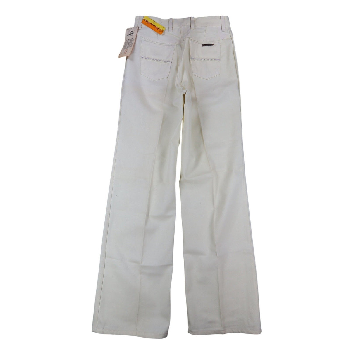 Ivory Lady Maverick flared pants, full back view