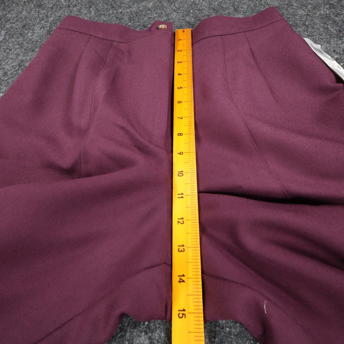 Lucia Dress Pants Womens 10 Burgundy Falling Leaves Crepe Lined High Rise New - take2supply
