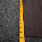 Zoe Pants Womens 16 Taupe Brown Grommet Straight Leg Canada NWT NOS - take2supply