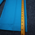 Haggar Classics Pants Womens 20 Turquoise Pleated Belted USA NWT Deadstock - take2supply