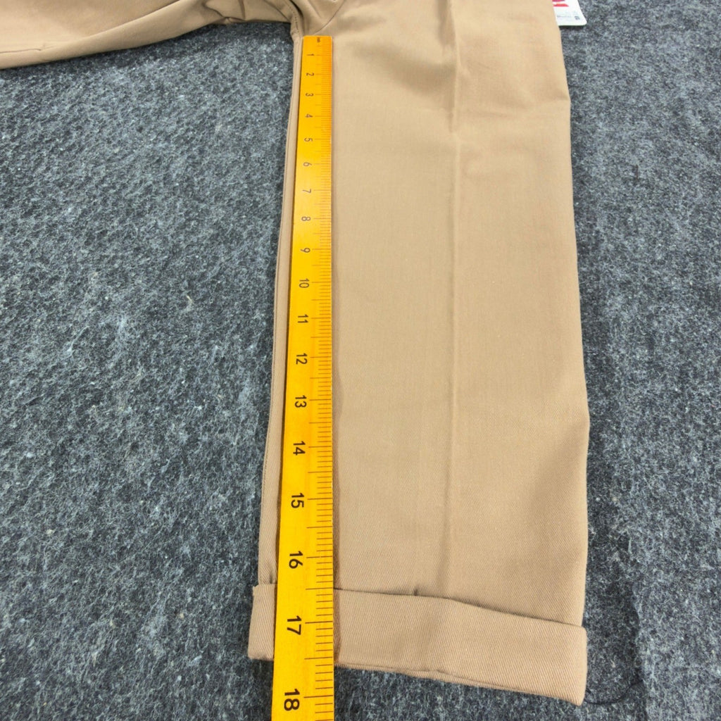 Pete's Partner Vintage Pleated Chino Pants Boys 6 Tan Cotton NWT Made in USA - take2supply