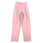 Lord Isaacs Vintage 90s Trousers Womens 16 Mauve Pink Polyester Rayon NWT - take2supply