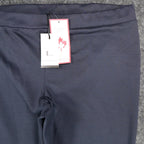 Lanalee Leggings Womens XL Navy Blue Rayon Blend Stretch Made in Canada NEW - take2supply