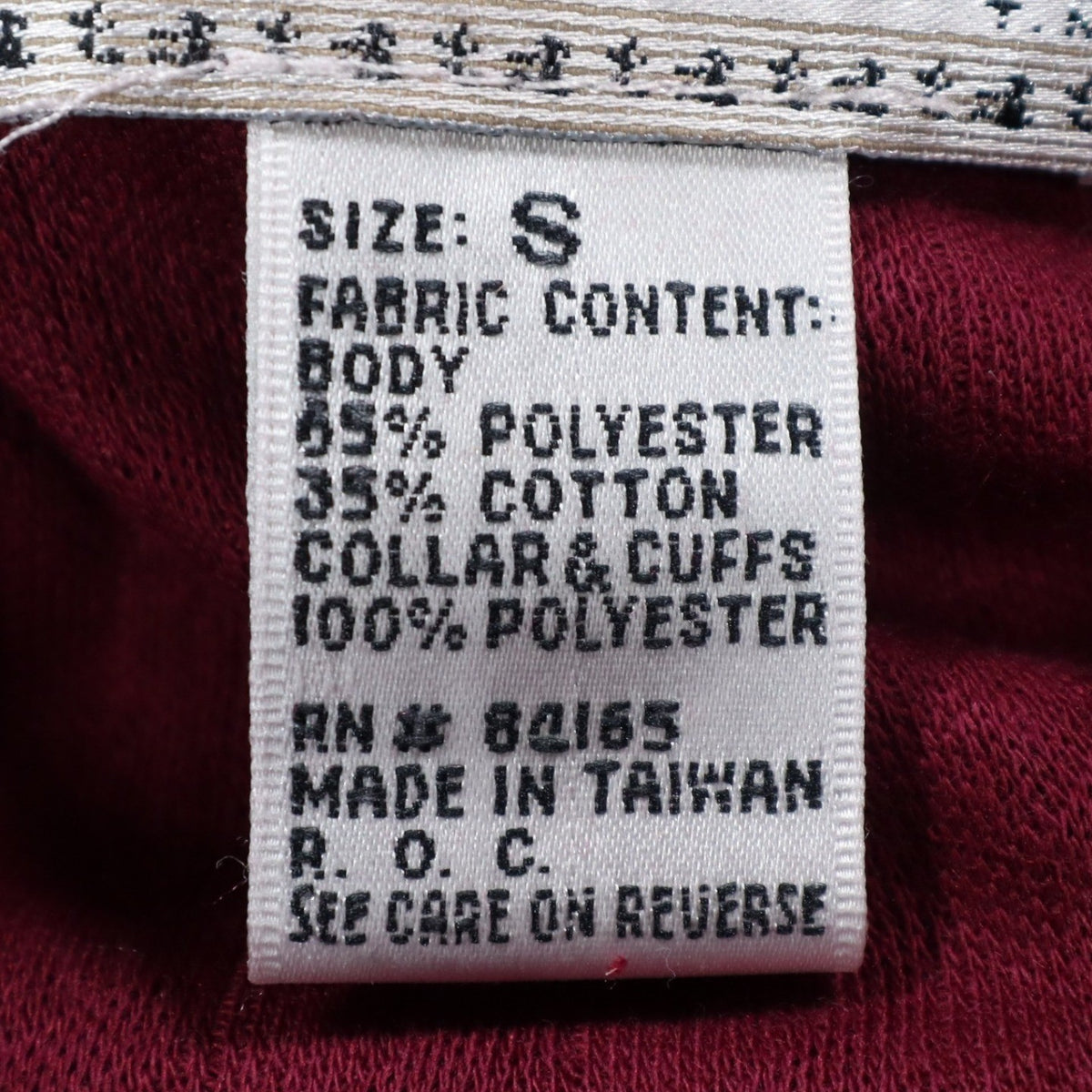 Jessica Roberts Turtleneck Top Womens Size S Vintage 90s Burgundy Cable Velvet - take2supply