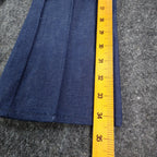 Vintage Young Maverick Girls Jeans 7 Blue Red Piping Elastic Waist USA NWT - take2supply