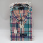 Chapel Hill by Block Shirt Mens XL Vintage Plaid Short Sleeve Button Down New - take2supply