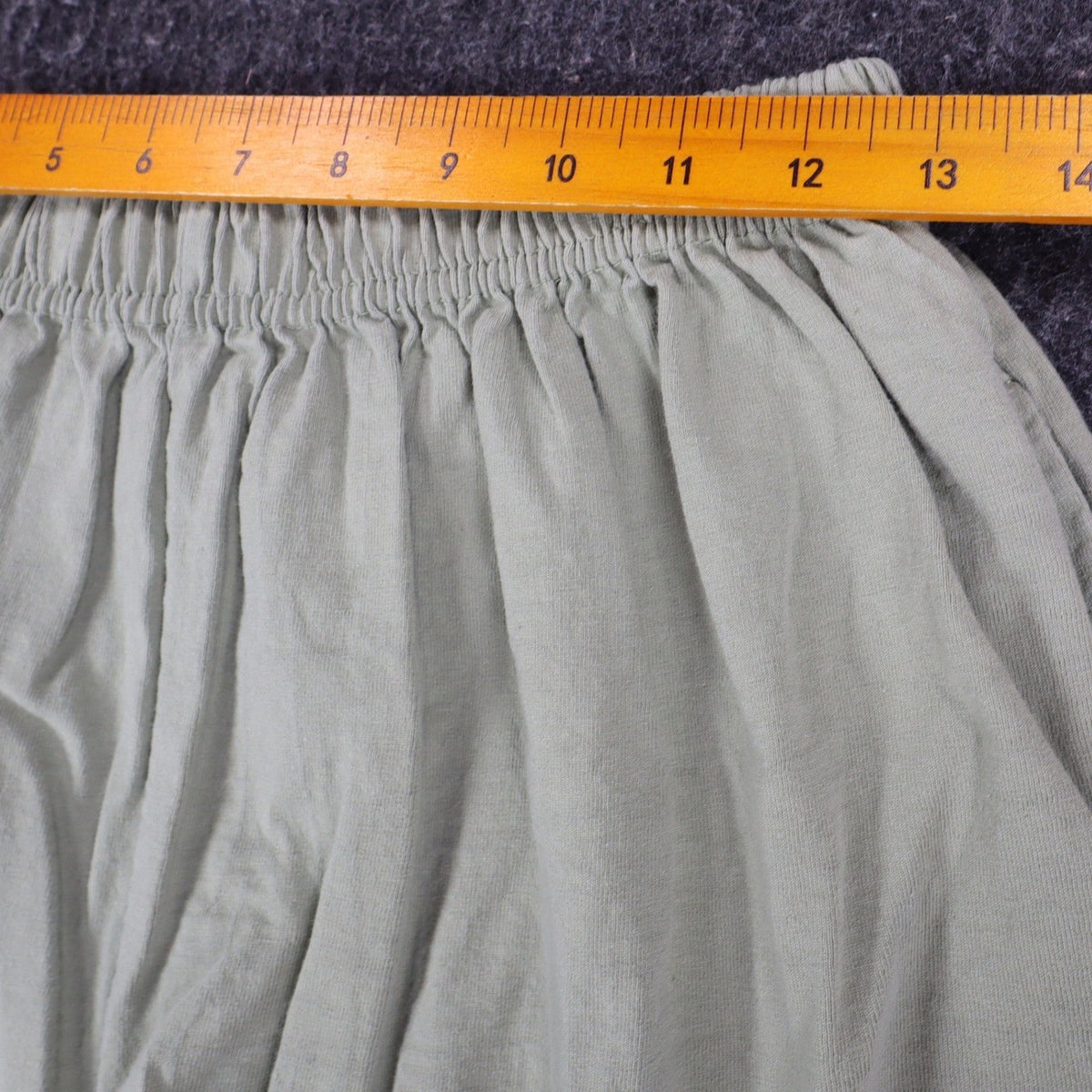 One Way Design Limited Shorts Womens Medium Vintage 90s Sage Green Cotton USA - take2supply