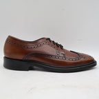 Sandy McGee Wingtip Brogue Shoes Mens 6.5 D Vintage Brown Leather Deadstock USA - take2supply