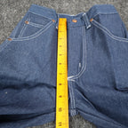 Maverick Jeans Boys 12 Slim 24x27 Vintage 70s Blue Cotton Poly Straight Leg USA - take2supply