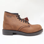 Walker Vintage 90s Work Boots Mens 11 D Brown Leather NWT Made in USA Deadstock - take2supply