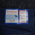 Young Maverick Vintage Girls 8 Slim Floral Embroidered Jeans NWT - take2supply