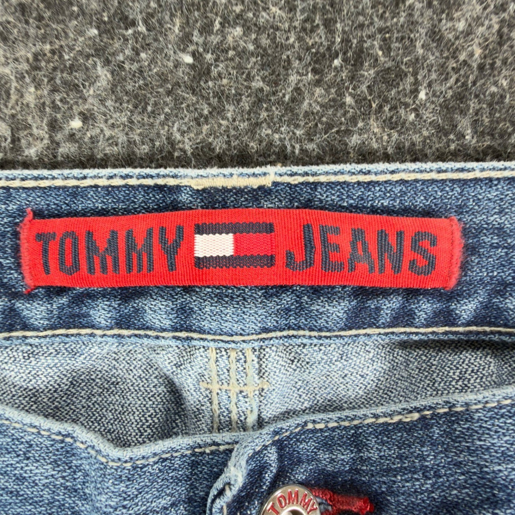 Tommy Hilfiger Y2K Carpenter Jeans Boy 20 Blue Cotton NWT Vintage 2003 Deadstock - take2supply