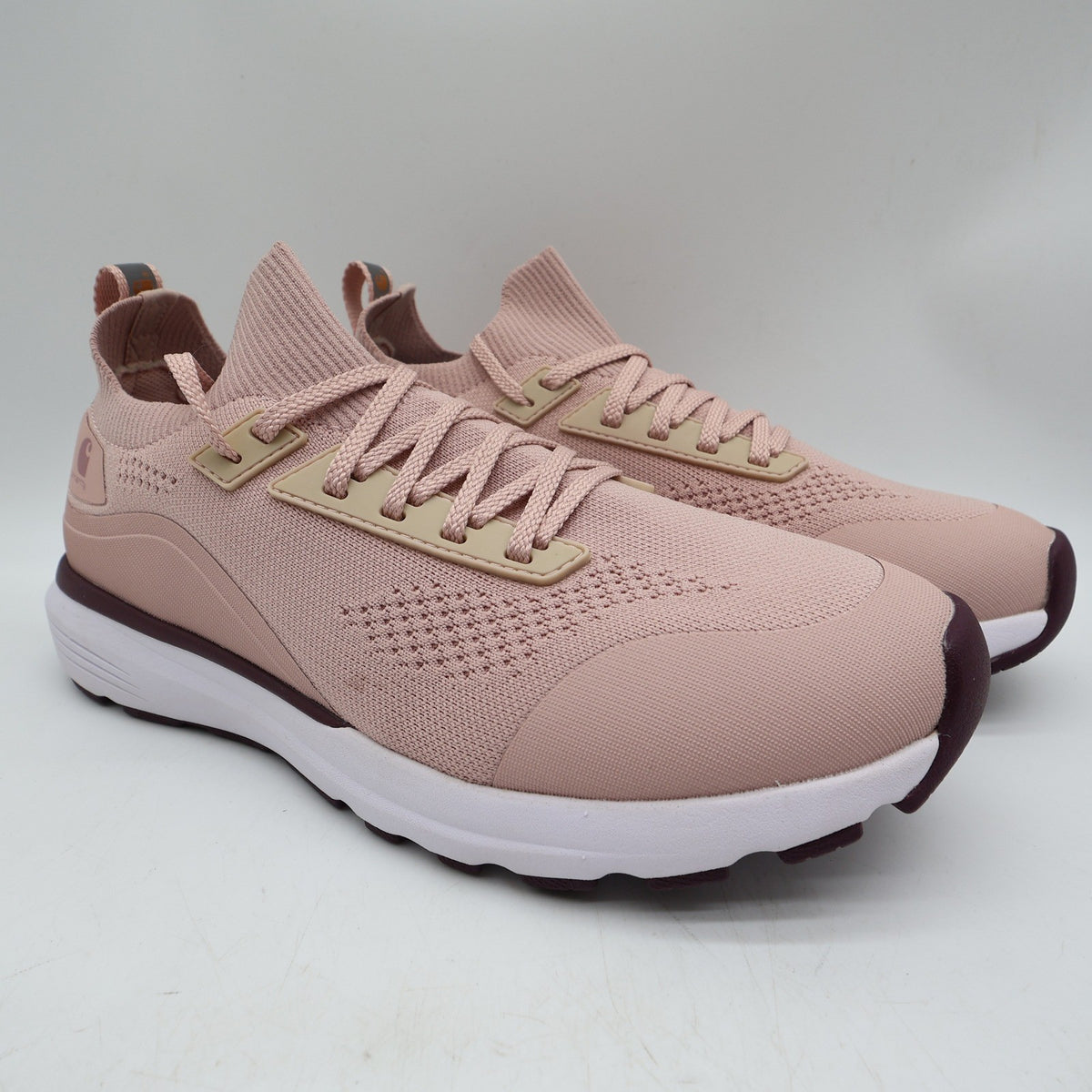Carhartt Haslett SD Work Shoe Womens 9M Pink Knit Soft Toe FS2005-W New - take2supply