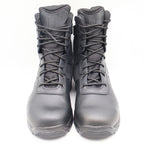 Battle Ops BOPS8001 Tactical Boot Mens 12 M/W Waterproof Side-Zip Black Leather - take2supply