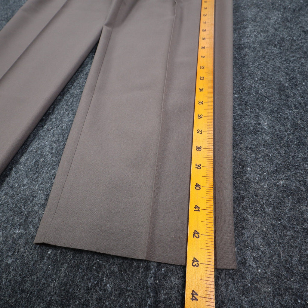 Levi's Action Slacks Pants Mens 34x29 Vintage 80s Deadstock Pleated Taupe Brown - take2supply