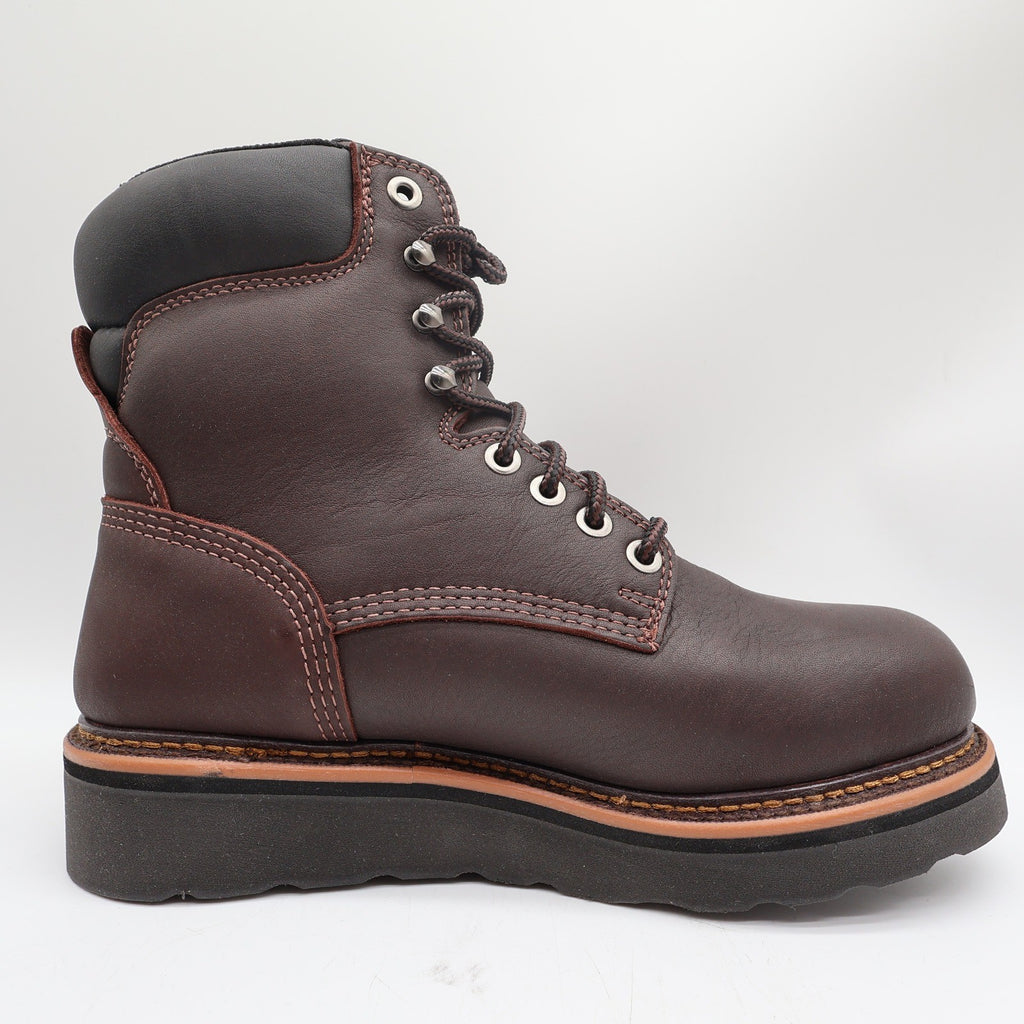 Golden Retriever 3901 Work Boots Mens 9 Dark Brown Leather Waterproof NWT - take2supply