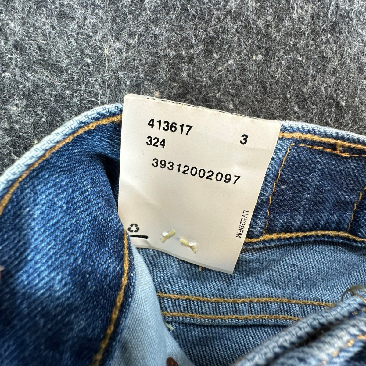 Levi's Vintage Y2K 517 Flare Jeans Girls Size 5 Blue Cotton Denim NWT - take2supply