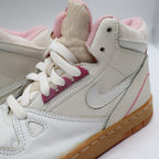 Nike Kiara II High Womens 6.5 Vintage 80s White Shy Pink Deadstock 4529 Korea - take2supply
