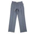 Haggar Pleated Dress Slacks Mens 33x32 Vintage 90s Gray Pinstripe Made in USA - take2supply