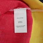 Variations Sweater Womens Large Multi Pastel Striped 3/4 Sleeve Cotton V1860 - take2supply