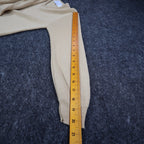 Scudder Sportswear V-Neck Sweater Youth Medium 10-12 Vintage 70s Tan Acrylic USA - take2supply