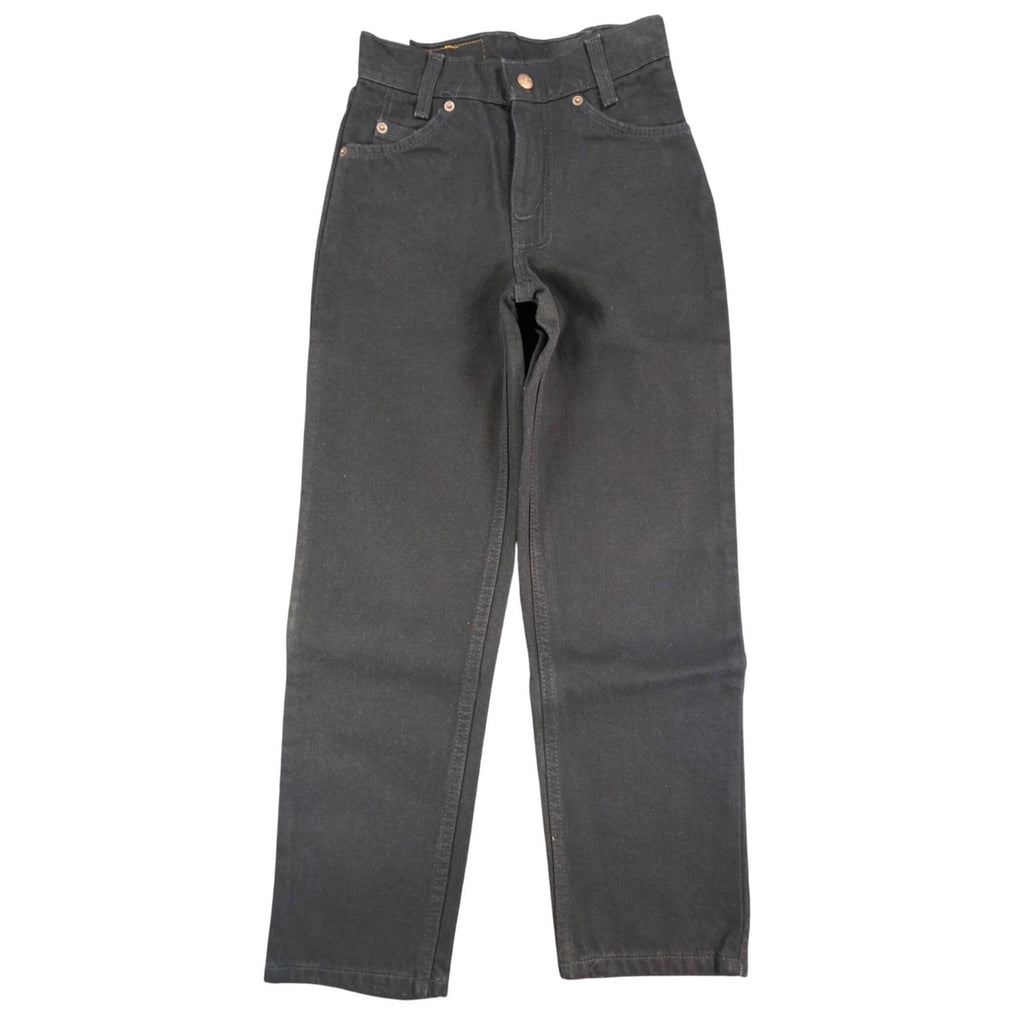 Levi's 550 Girls 11 Slim Black Vintage Jeans USA Made NWT - take2supply