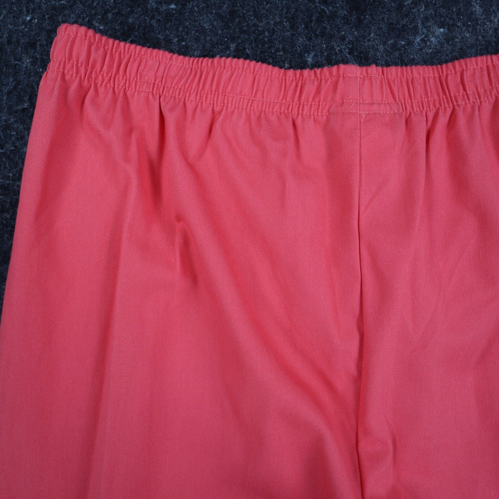 Southern Lady Capri Pants Womens Large Fruit Punch Coral Pull On NWT Deadstock - take2supply