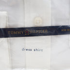 Tommy Hilfiger Dress Shirt Boys 7 White Cotton Non Iron Long Sleeve NWT Packaged - take2supply