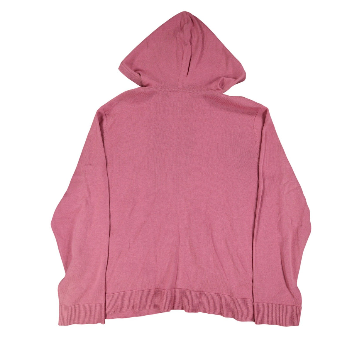 Southern Lady Petite PXL Pink Embellished Hooded Zip Cardigan Sweater NWT - take2supply