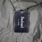 Boulevard by BLOCK Hooded Jacket Mens XL Vintage 90s Olive Green Cotton NWT - take2supply