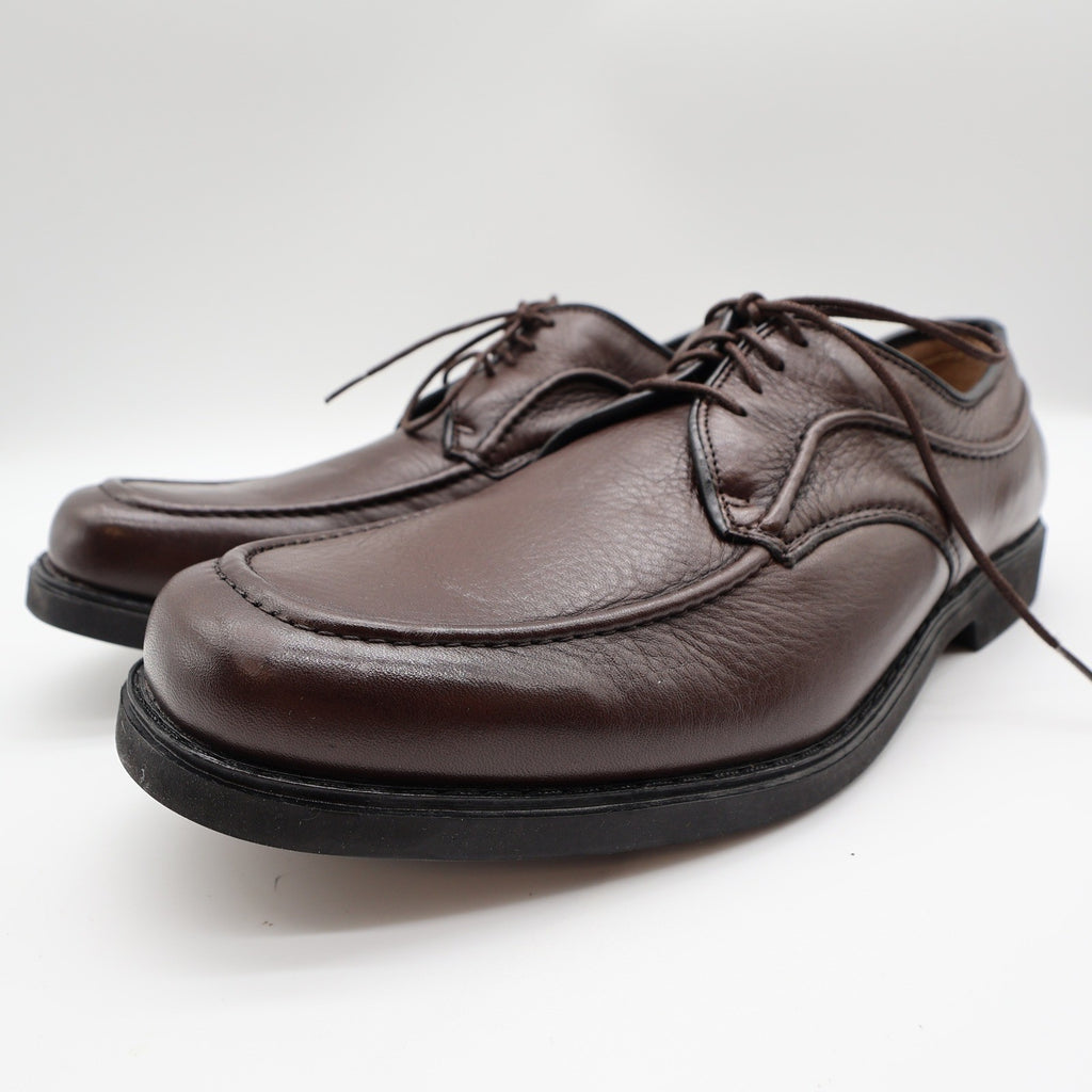 Hush Puppies Tribute Oxford Shoes Mens 10 M Dark Brown Leather Lace Up 16408 - take2supply