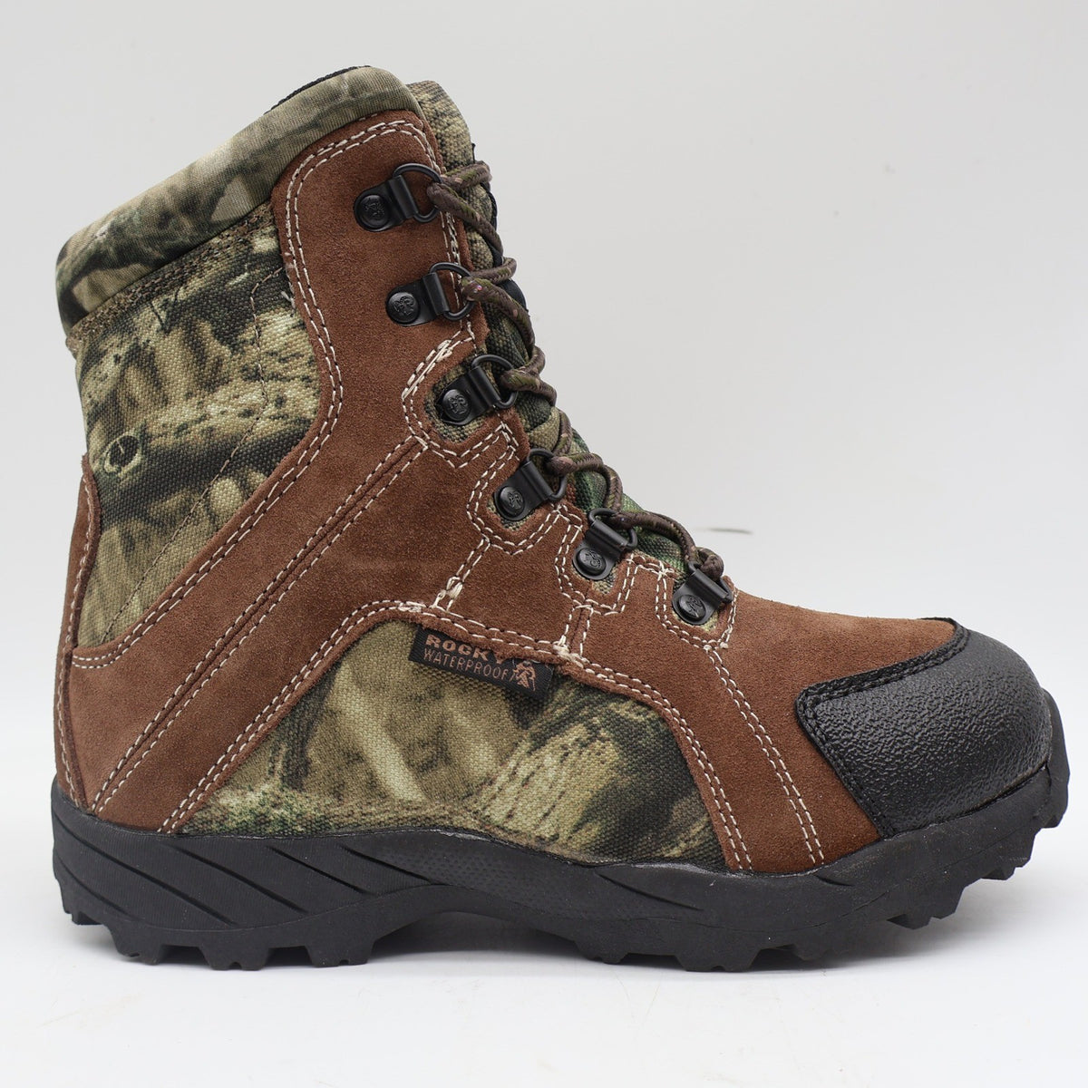 Rocky Outdoor Boots Kids 3M Brown Camo 800g Thinsulate Waterproof FQ0003710 - take2supply