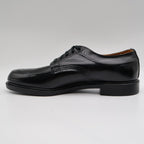 Walker Shoes Vintage Black Leather Oxford Shoes Mens 7.5 Deadstock Uniform Dress - take2supply