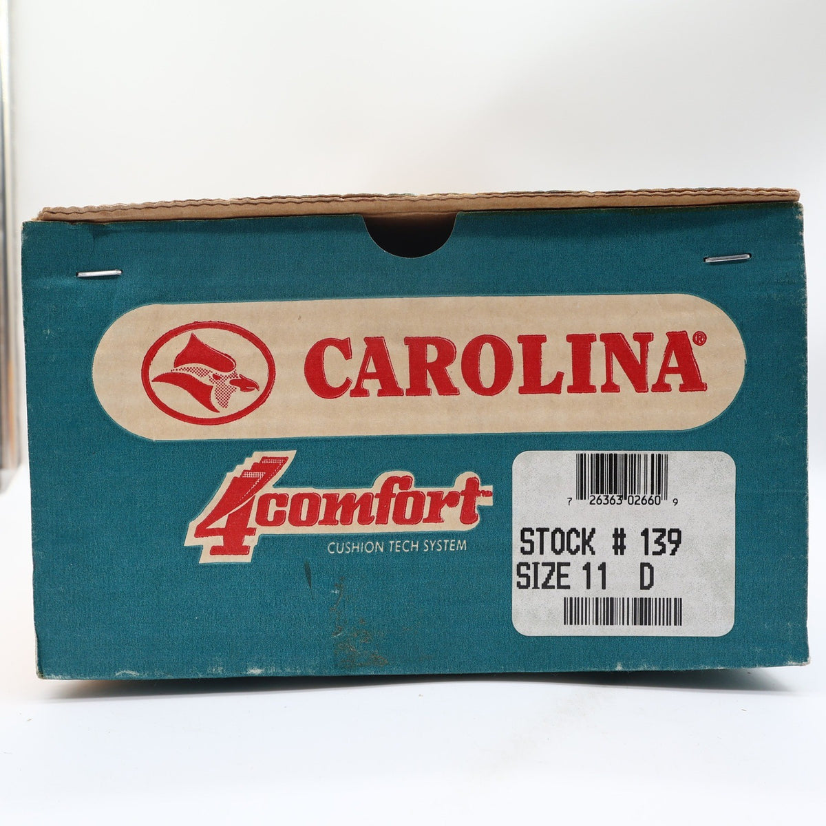 Carolina 139 Steel Toe Work Boots Mens 11 D Brown Leather USA New Vintage 90s - take2supply