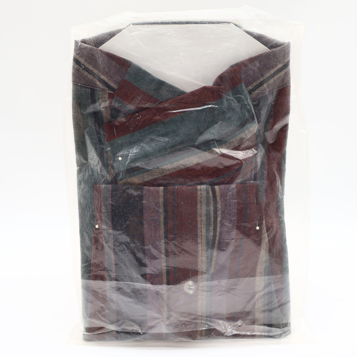 Jack Tar Madras Shirt Boys 4 Striped Long Sleeve Cotton USA New in Package NWT - take2supply