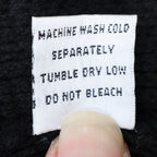VioletRuby Cardigan Womens Medium Black Grey Ombre Open Front Longline Duster - take2supply