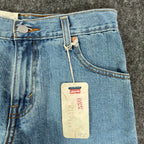 Levi's Y2K 550 Relaxed Shorts Misses 4 Blue Cotton Denim NWT Deadstock - take2supply