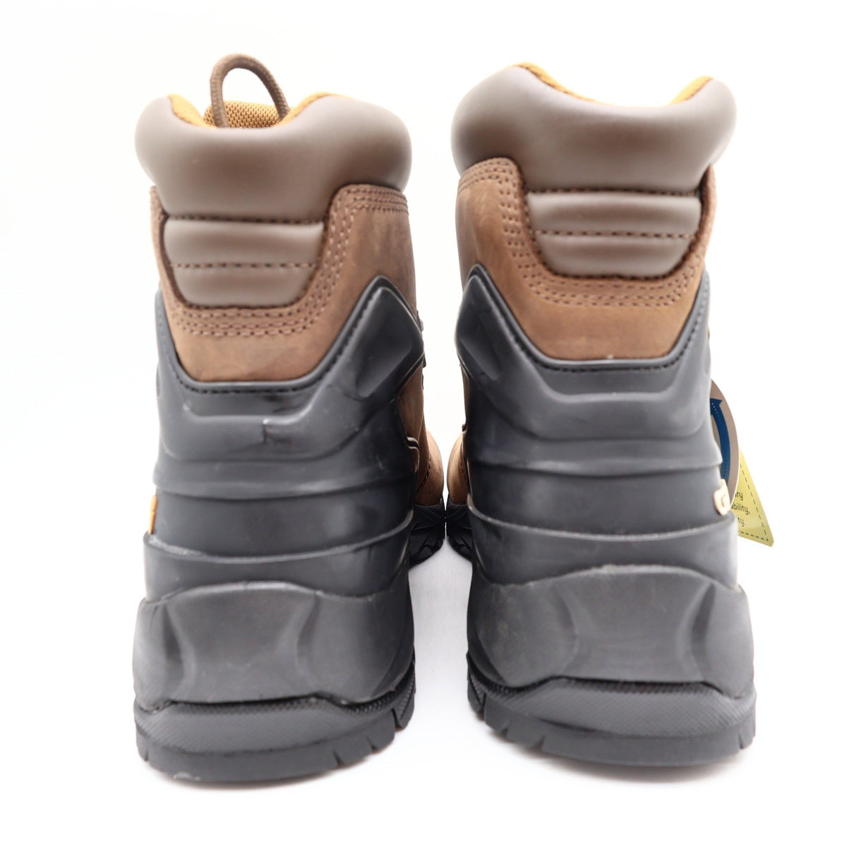 Carhartt Work Boots Mens 8.5 M Brown Leather Waterproof 6" Hiker Safety Toe NIB - take2supply
