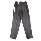 Lee Tapered Leg Pants Womens 16 L Black Smart Fabric Side Elastic Pleated C863 - take2supply