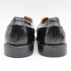 Walker Shoes Vintage Black Leather Oxford Shoes Mens 7.5 Deadstock Uniform Dress - take2supply