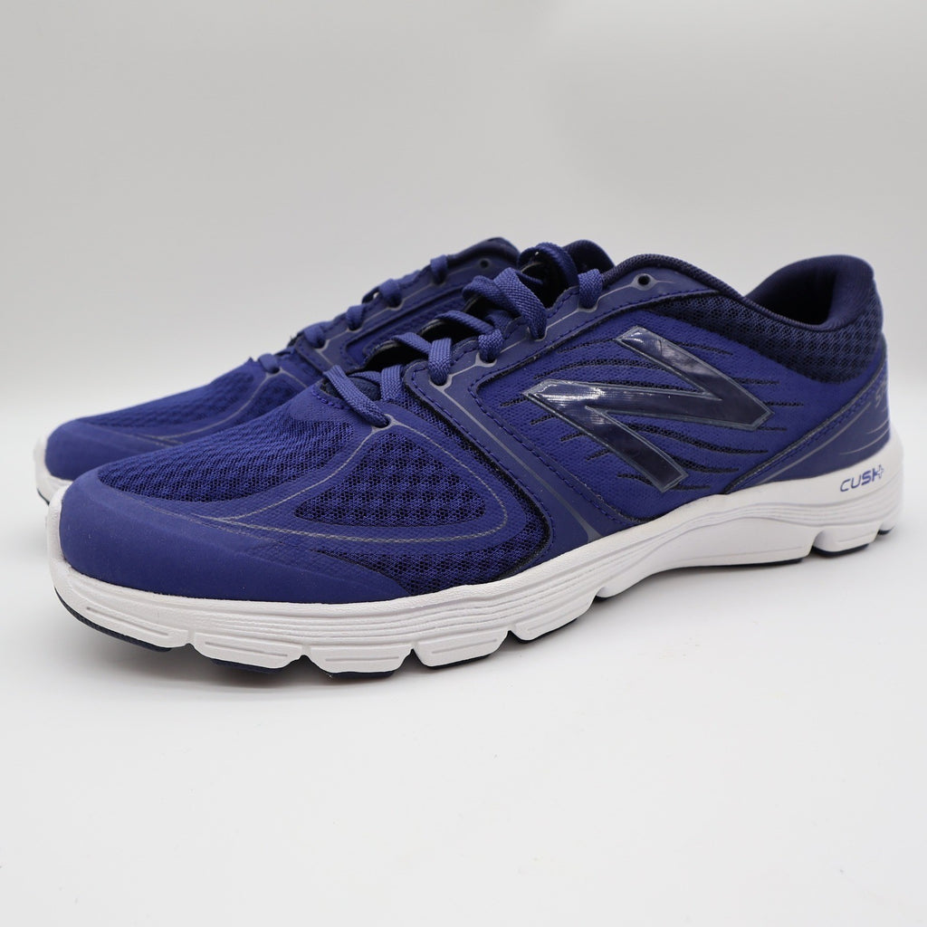 New Balance 575 Men's 12 Blue Mesh Cush+ Athletic Running Shoes - take2supply
