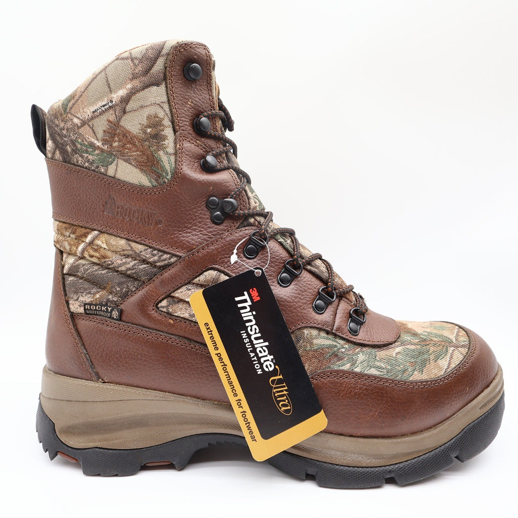 Rocky ErgoTuff Hunting Boots Mens 13 Camo Waterproof Insulated New FQ0004764 - take2supply
