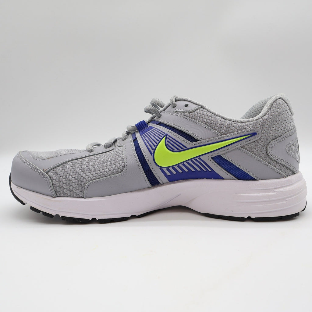 Nike Dart 10 Mens 8.5 4E Wide Running Shoes Wolf Grey Volt Blue 580524-003 - take2supply