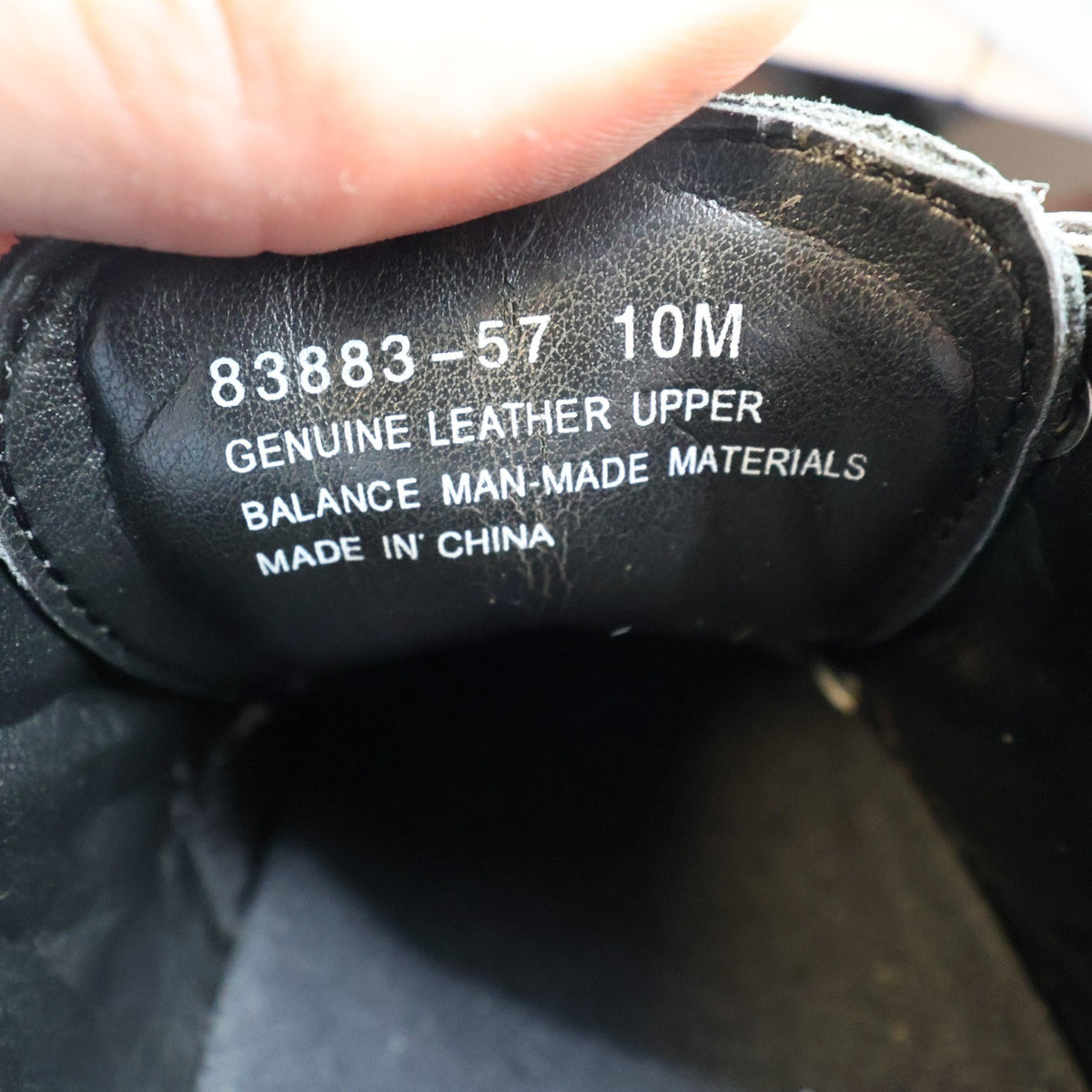 Nunn Bush Hayden Black Leather Oxford Mens Size 10 M Comfort Gel Shoes 83883-57 - take2supply