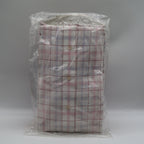 Mark VII Dress Shirt Mens 15.5 32/33 Vintage Plaid Tailored White Red Blue NEW - take2supply