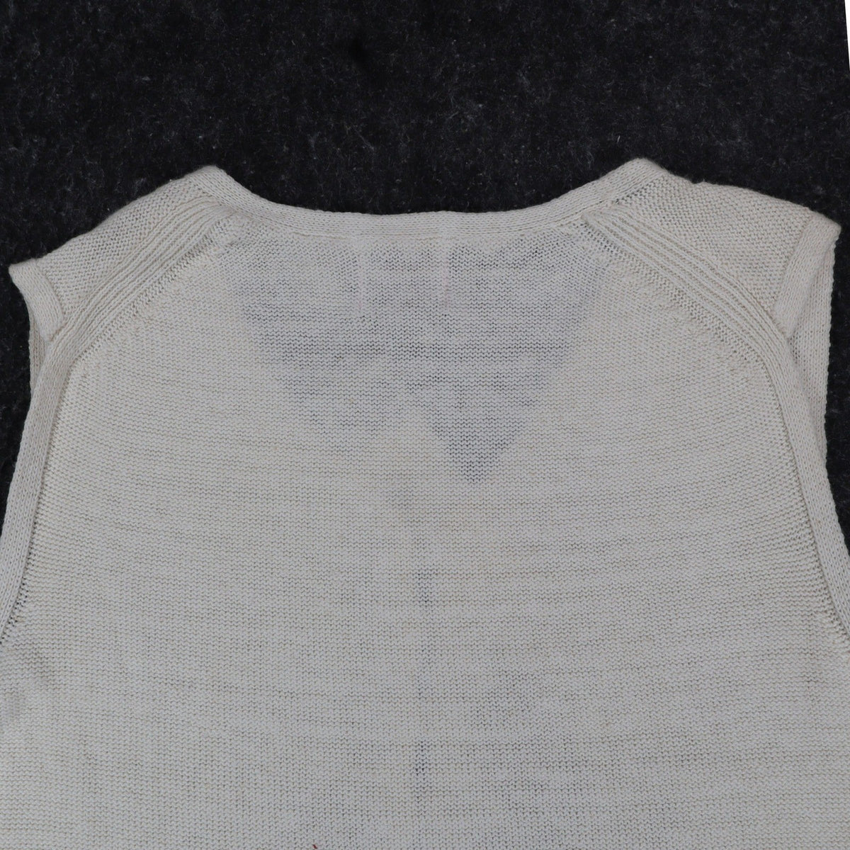 tm sport by that's me! Knit Vest Women Large NWT Vintage Y2K Cream Ramie Cotton - take2supply