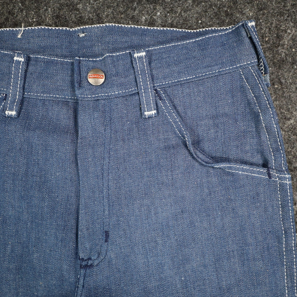 Vintage Young Maverick Boys Jeans 10 Regular Blue Straight Leg USA NWT - take2supply