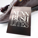 Nunn Bush Lites Tassel Loafers Mens 11 M Vintage Burgundy Leather Wingtip 73926 - take2supply