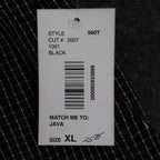 Southern Lady Pants Womens XL Black White Grid Check Elastic Waist NWT NOS - take2supply